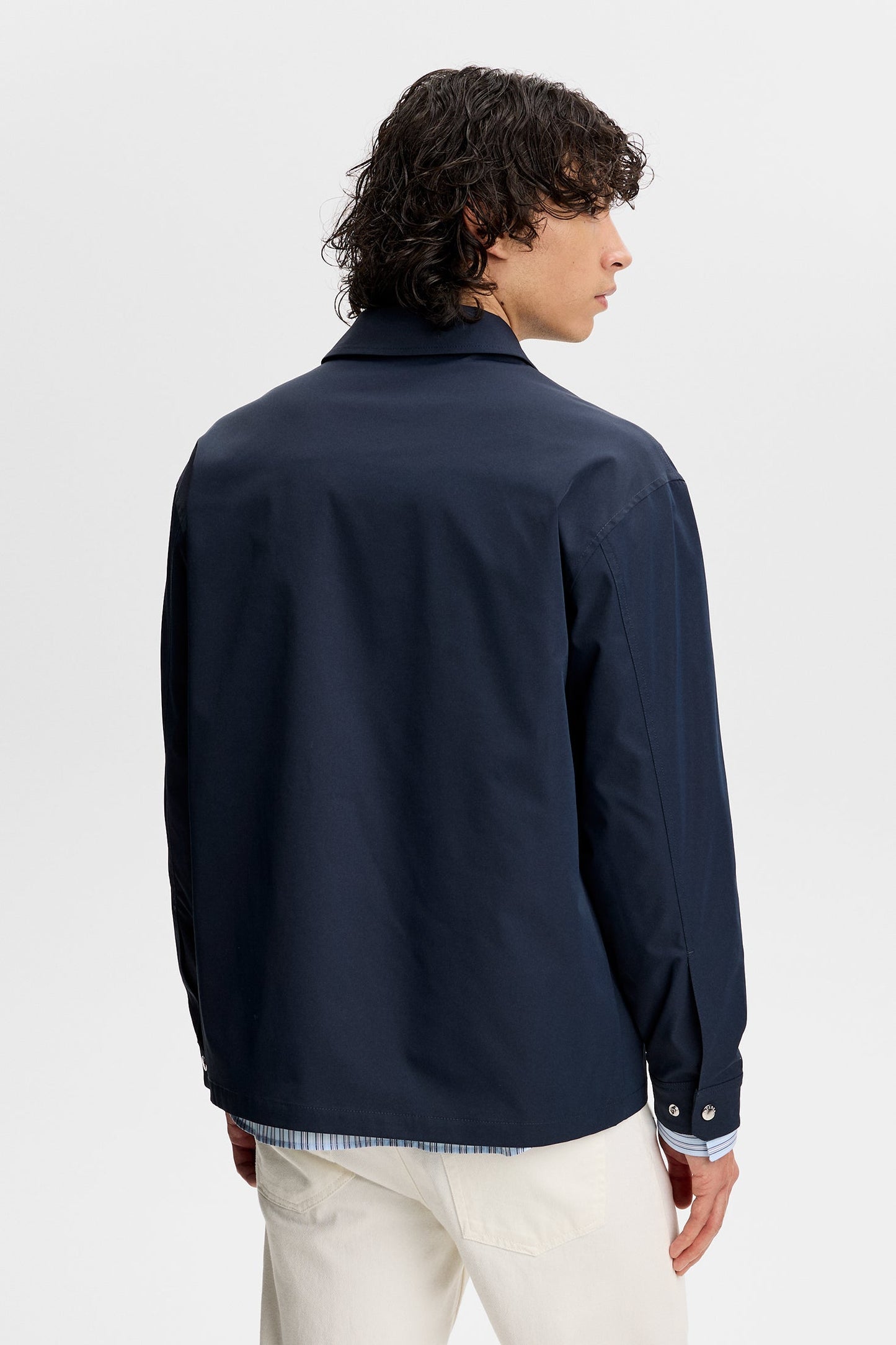 Shaley Overshirt / Navy