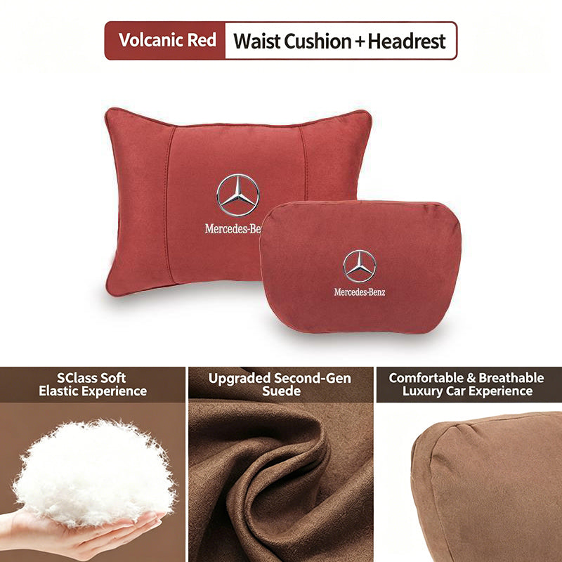 Hot Sale 🔥50% OFF🔥Maybach-Style Cushion Pillow(Headrest + Lumbar Support)