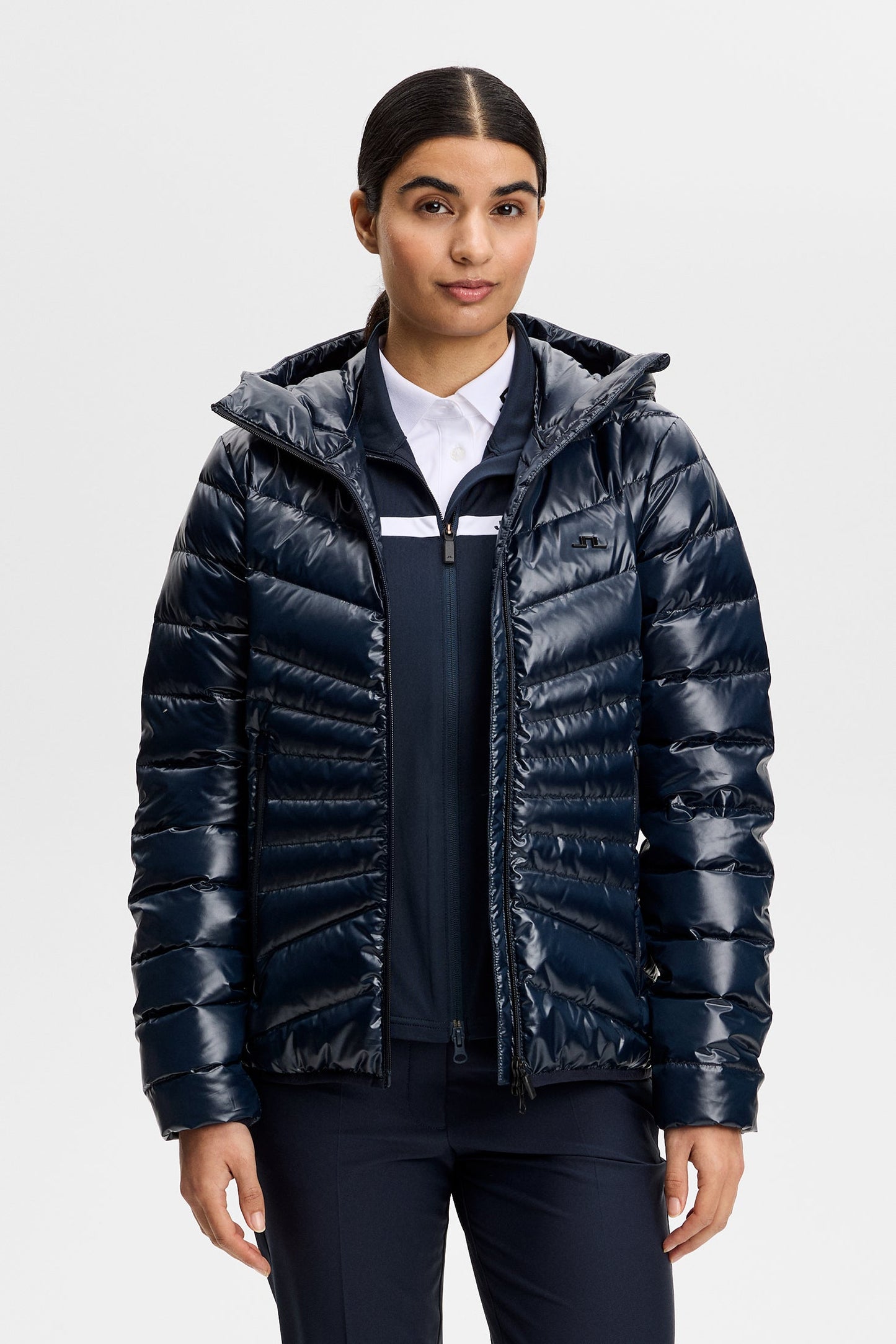 Lara Light Down Hood / Navy