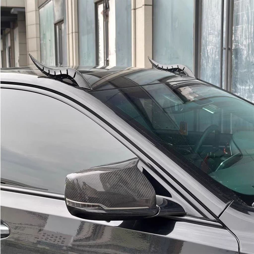 Pack of 2 pcs Dragon Horn Car Roof Decoration