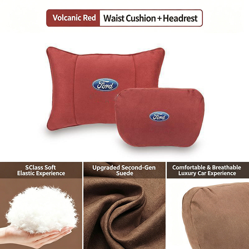 Hot Sale 🔥50% OFF🔥Maybach-Style Cushion Pillow(Headrest + Lumbar Support)