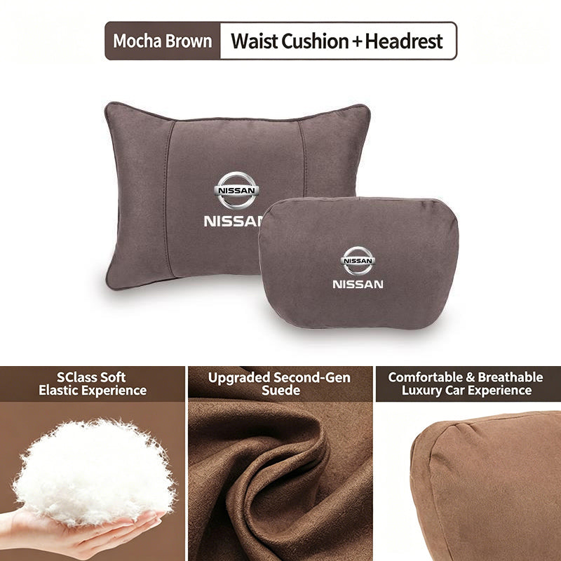Hot Sale 🔥50% OFF🔥Maybach-Style Cushion Pillow(Headrest + Lumbar Support)