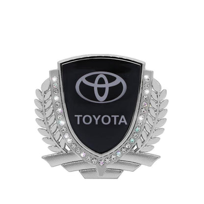 Hot Sale 🎉50% OFF🎉3D Wheat Ear Diamond Metal Creative Car Sticker