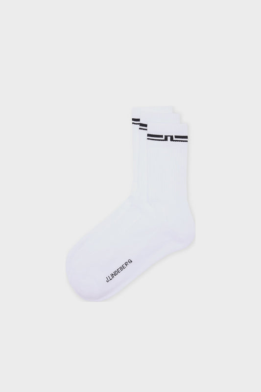 Johnson Tube Sock 3P / White