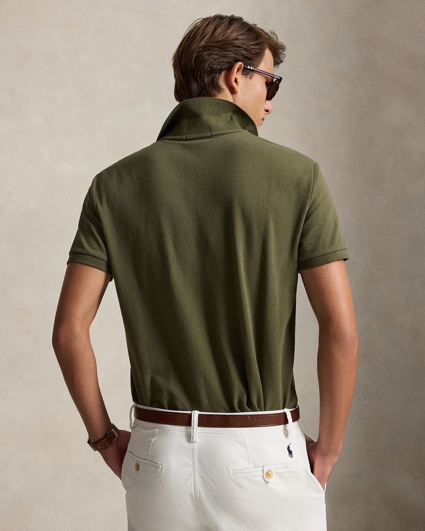The Iconic Custom Slim Fit Mesh Polo