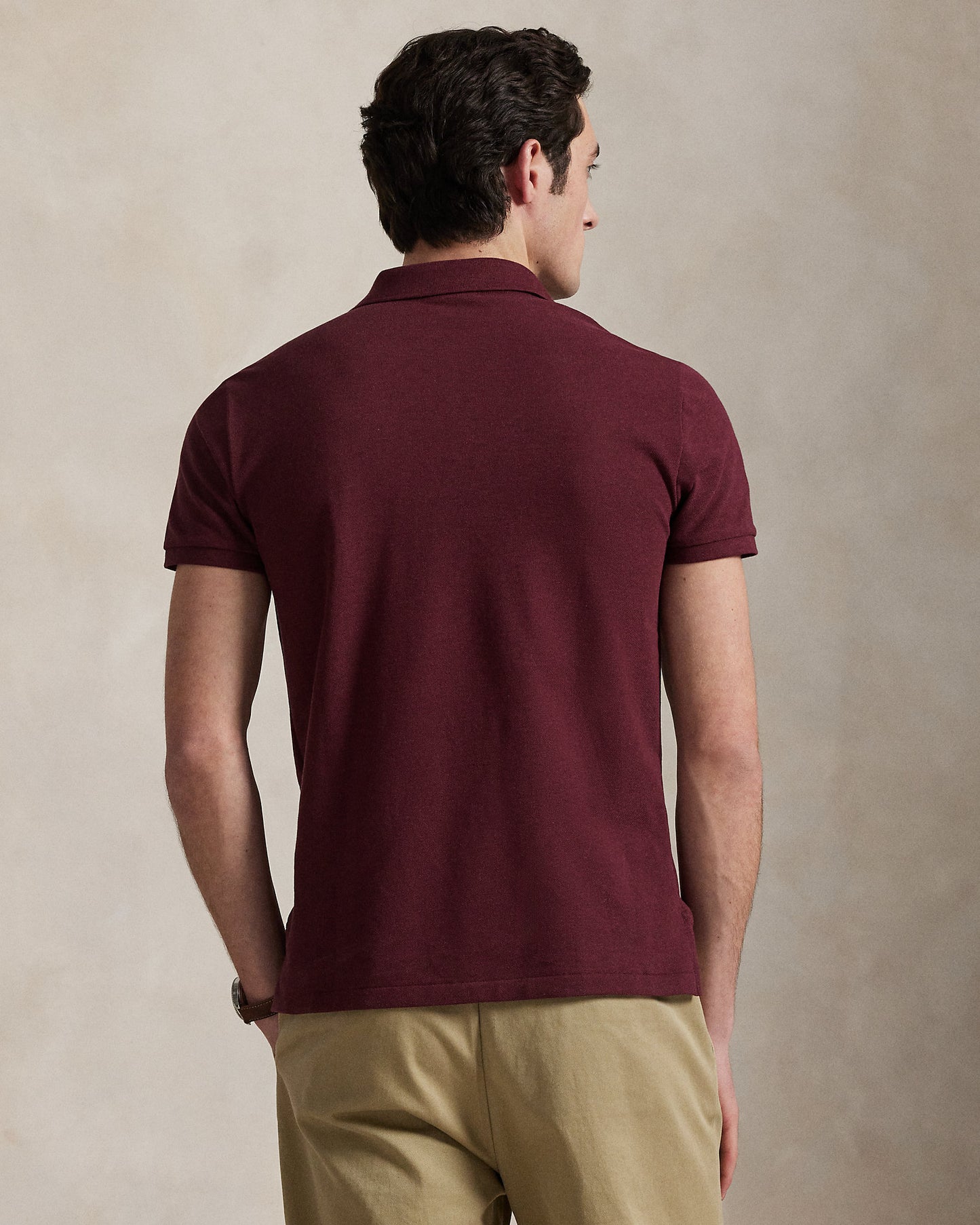 The Iconic Custom Slim Fit Mesh Polo