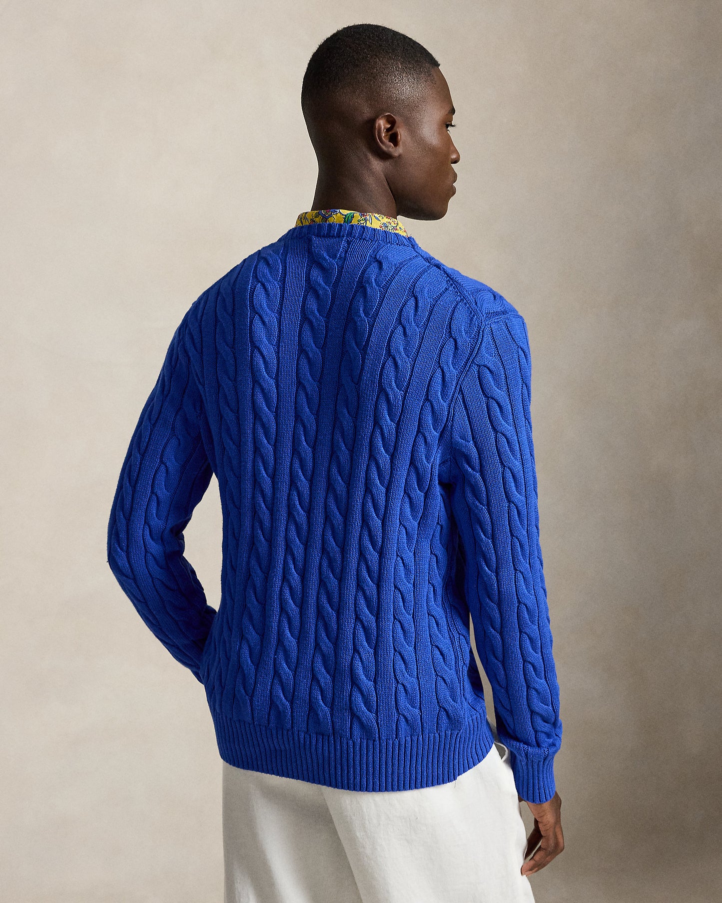 Cable-Knit Cotton Jumper