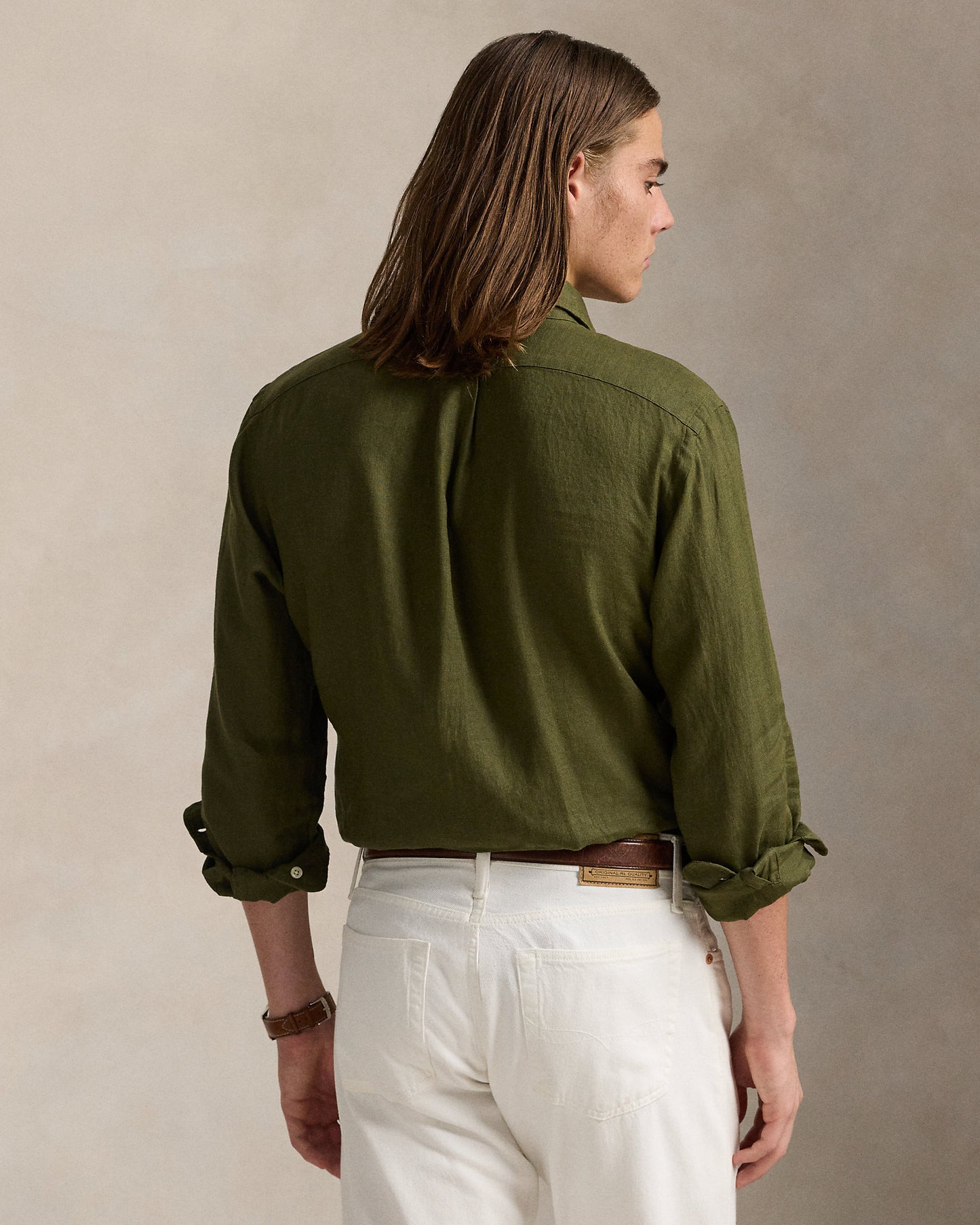 Custom Fit Linen Shirt