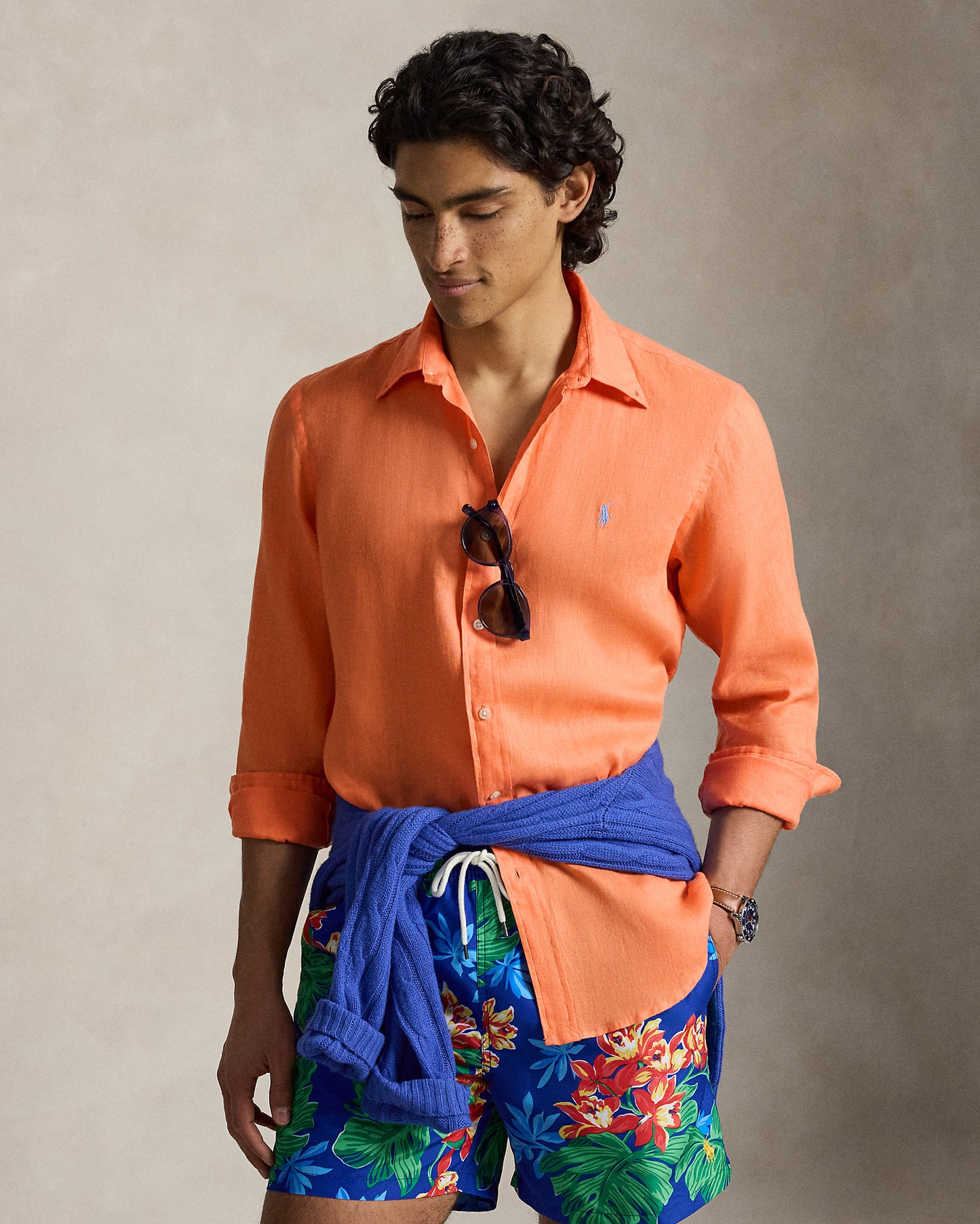 Custom Fit Linen Shirt