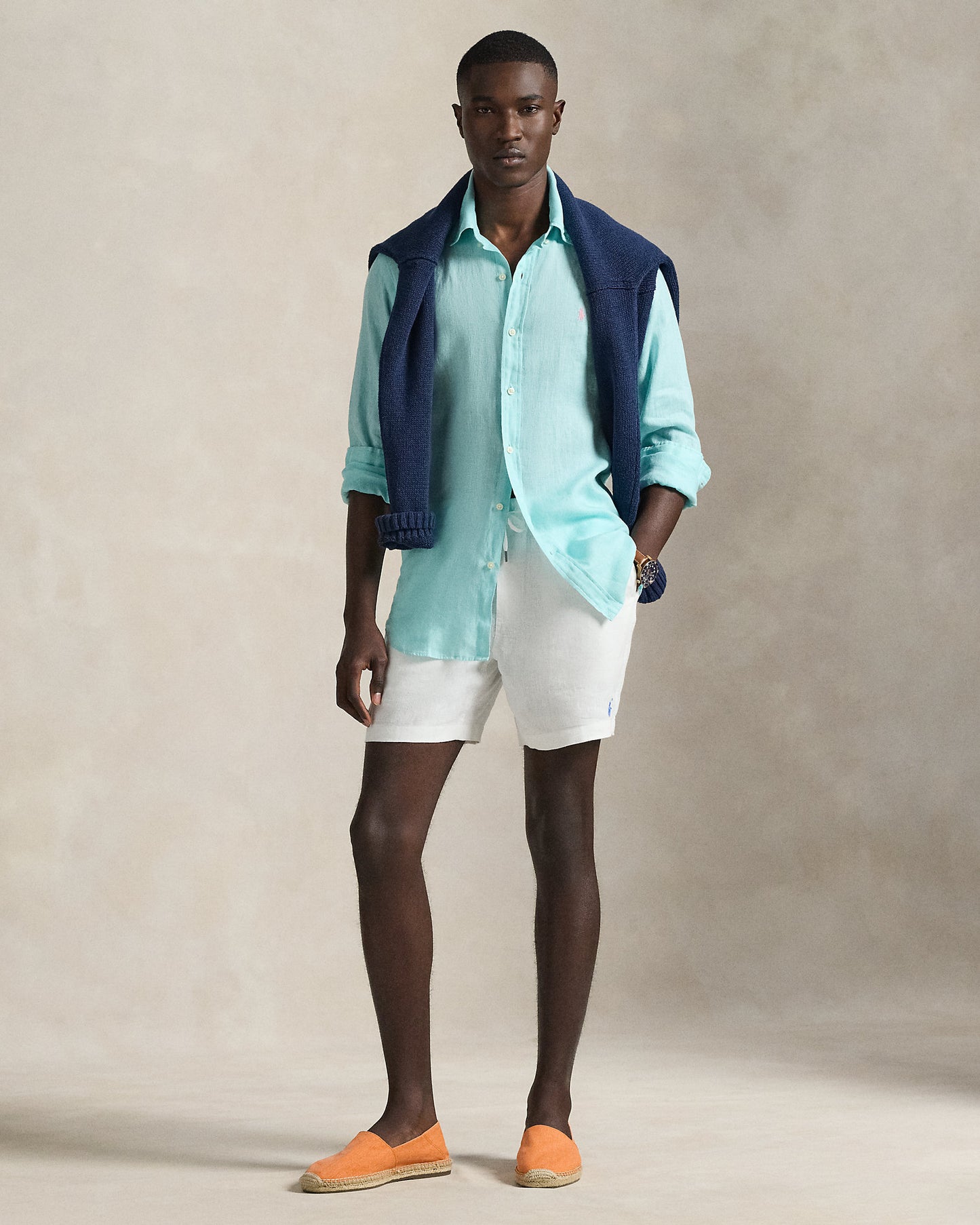 Custom Fit Linen Shirt