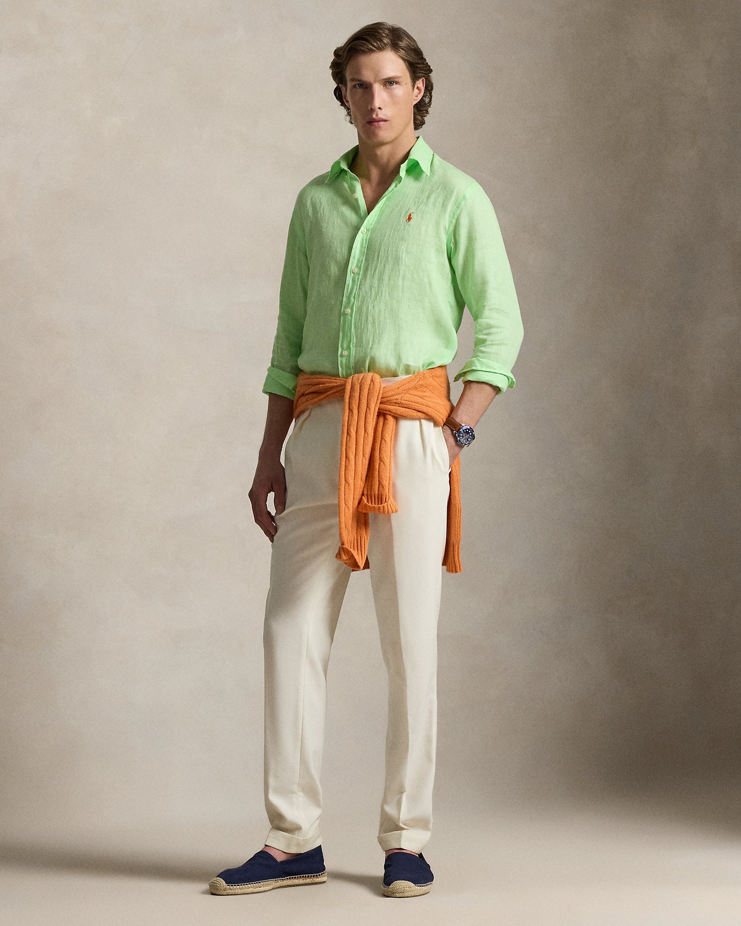 Custom Fit Linen Shirt