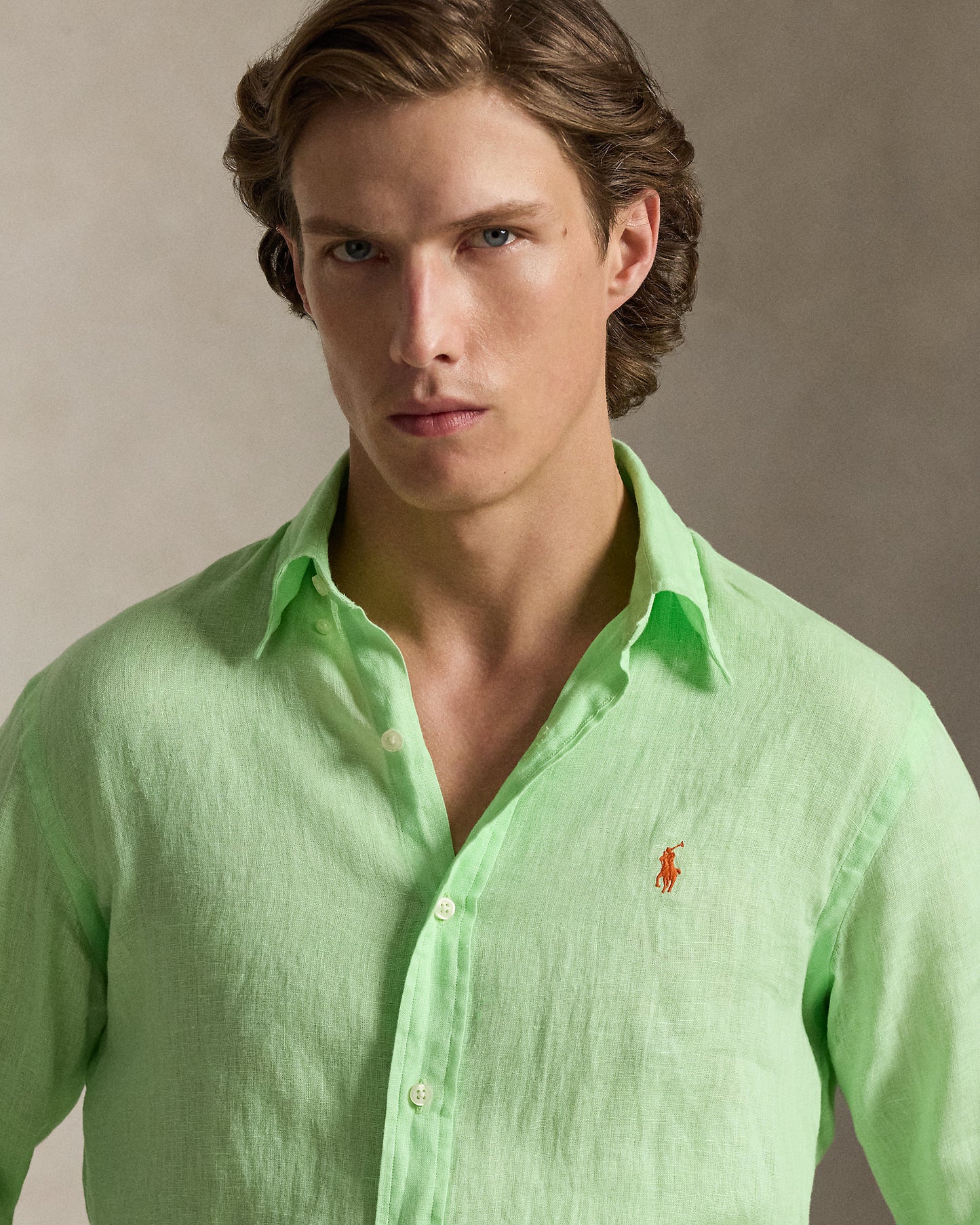 Custom Fit Linen Shirt