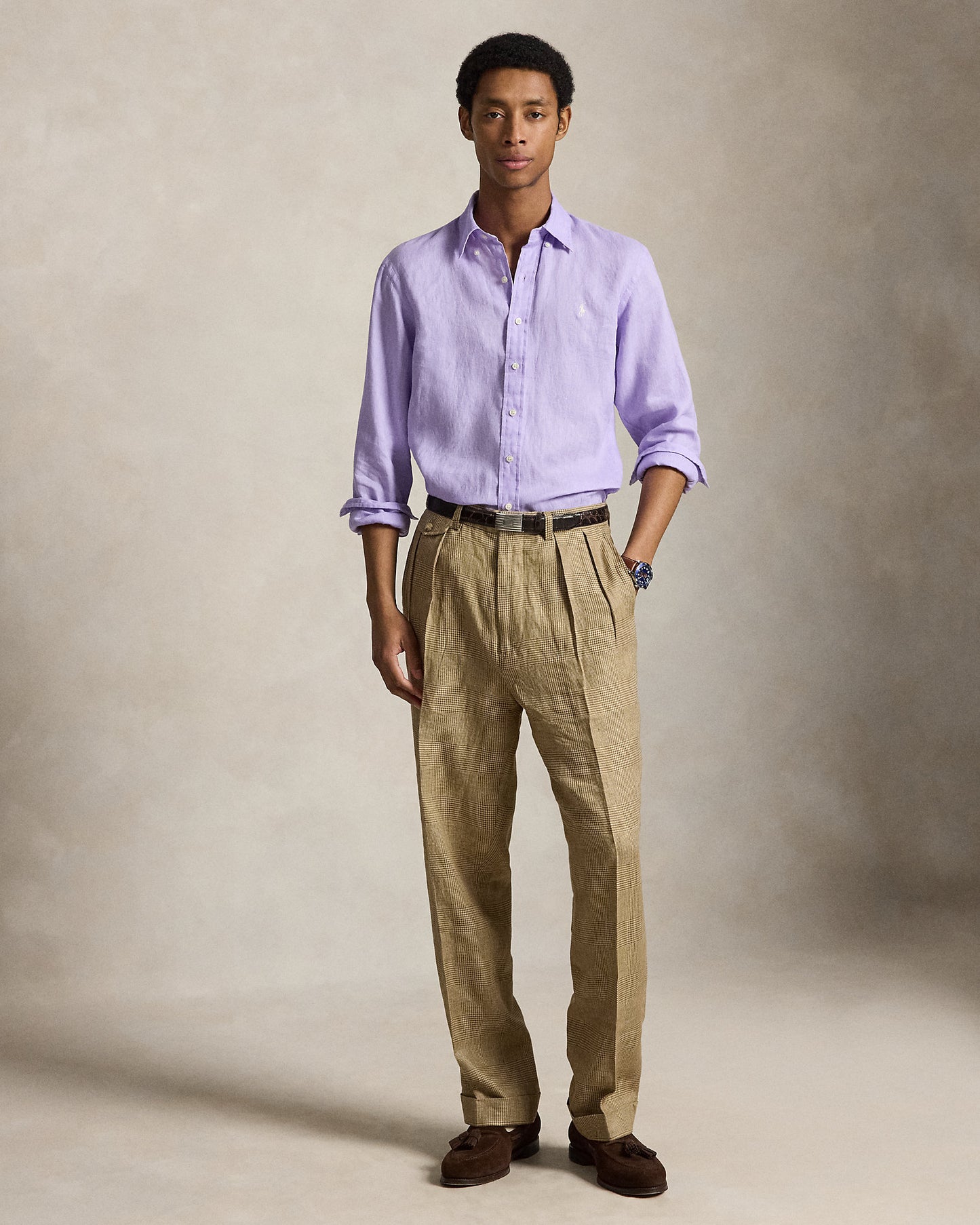 Custom Fit Linen Shirt